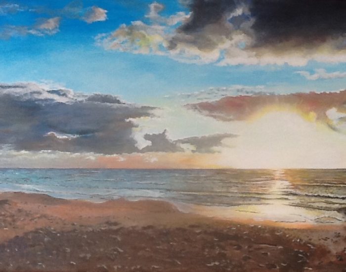 Sonnenuntergang am Meer